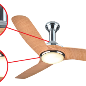 MORRIS MCF-16233 ΟΡ. 52” R/C -TIMER-DC 28W-LED22W-DIMMER-WD